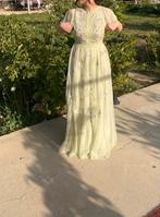 Elegante avondjurk - Maat 36, Kleding | Dames, Gelegenheidskleding, Ophalen of Verzenden, Zo goed als nieuw, Groen