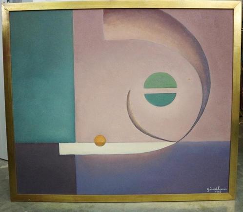 Gerard LAENEN, compositie 1969, Antiek en Kunst, Kunst | Schilderijen | Abstract, Ophalen