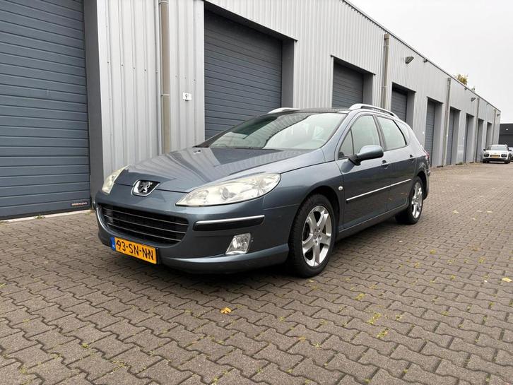 Peugeot 407 SW 2.0-16V XS AUTOMAAT NWE. DISTRI EN APK, Auto's, Peugeot, Bedrijf, Te koop, Benzine, Euro 4, D, Stationwagon, Automaat