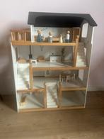 Petit Amelie poppenhuis met meubels, Kinderen en Baby's, Ophalen, Zo goed als nieuw, Poppenhuis