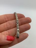 BB6 Prachtige zilveren Buddha to Buddha armband, Ophalen of Verzenden, X, Zilver, Zilver