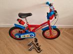 Mooie kinderfiets met zijwieltjes , Paw Patrol, Ophalen of Verzenden, Gebruikt, Minder dan 16 inch, Zijwieltjes