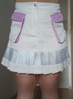 Jordan nike air sport golf rok wit lila L mesh zgan a lijn, Nike Air Jordan, Verzenden, Wit, Maat 42/44 (L)