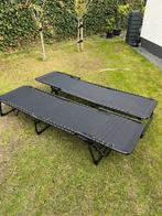 2 stretch bedden, Ophalen, Zo goed als nieuw, Aluminium, Verstelbaar