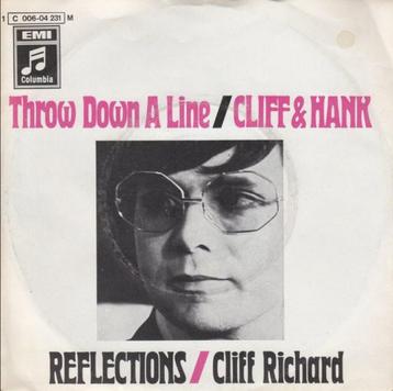 single vinyl  CLIFF & HANK – Throw Down A Line (1969 - GER) beschikbaar voor biedingen