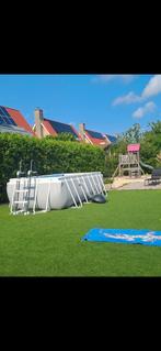 Intex zwembad 4x2 m, Ophalen, Zo goed als nieuw, Opzetzwembad, Rechthoekig