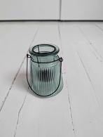 Groene theelichthouder, Huis en Inrichting, Woonaccessoires | Kandelaars en Kaarsen, Overige materialen, Ophalen of Verzenden
