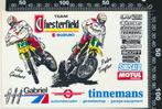 Sticker: Leon Giesbers - Pedro Tragter - Team Chesterfield S, Verzamelen, Stickers, Auto of Motor, Ophalen of Verzenden