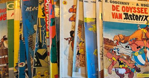 17 stripboeken Asterix, Lucky Luke, Guust enz, Boeken, Stripboeken, Gelezen, Meerdere stripboeken, Ophalen