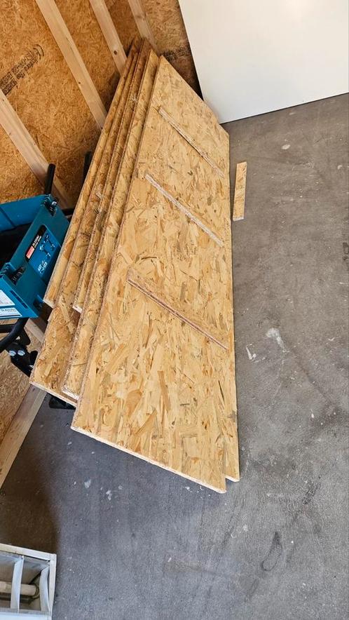 Osb platen en balken, Doe-het-zelf en Verbouw, Hout en Planken, Zo goed als nieuw, Balk, Overige houtsoorten, 50 mm of meer, Ophalen