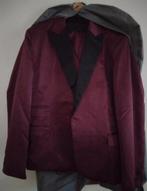 Nieuw Bordeauxrode / Zwarte 3 delig pak - Maat 4XL, Kleding | Heren, Onbekend, Nieuw, Overige maten, Ophalen of Verzenden