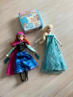 Originele Disney Frozen - Anna & Elsa poppen, Ophalen of Verzenden, Zo goed als nieuw, Barbie