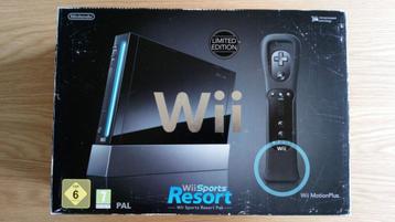 Nintendo Wii Sports Resort Pak Limited Edition Black beschikbaar voor biedingen