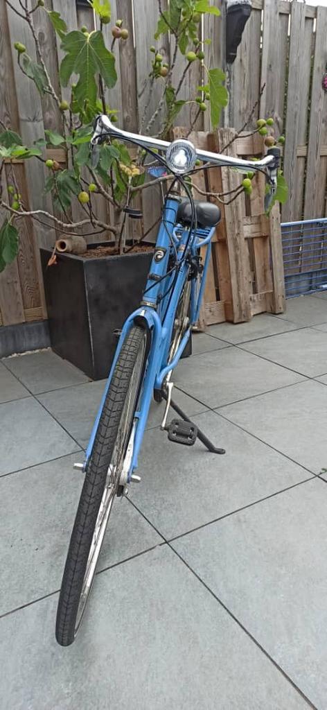 Batavus Damesfiets - Blauw, Fietsen en Brommers, Fietsen | Dames | Damesfietsen, Gebruikt, Batavus, 53 tot 56 cm, Ophalen of Verzenden
