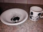 Jip en Janneke bordje en mok, Ophalen of Verzenden, Porselein, Overige stijlen, Kop(pen) en/of Schotel(s)