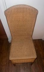 Loom stoelen 6x, Huis en Inrichting, Stoelen, Ophalen, Gebruikt, Bruin, Vijf, Zes of meer stoelen