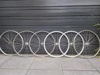 Voorwielen 28 inch (naafmoerbevestiging), Hobby en Vrije tijd, Knutselen, Ophalen, Gebruikt, Materiaal