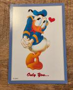 Donald Duck is verliefd, Verzamelen, Ansichtkaarten | Themakaarten, Verzenden, 1940 tot 1960, Ongelopen, Kinderen