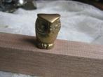 Vintage Letterbak Uil van Koper / Messing - 2.5 cm, Antiek en Kunst, Curiosa en Brocante, Verzenden