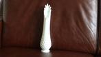 12-vingerige Fenton witte hobnail Vaas.   Vintage., Ophalen of Verzenden