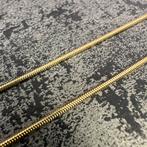 14k gouden ketting glad slang schakel, Sieraden, Tassen en Uiterlijk, Kettingen, Ophalen of Verzenden