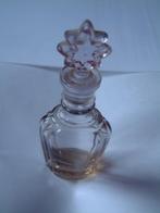Oud puntgaaf odeur flacon parfum flesje parfumfles, Verzamelen, Parfumverzamelingen, Ophalen of Verzenden