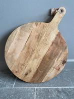 Fijihouten borrelplank, Huis en Inrichting, Ophalen, Nieuw, Rond, Hout