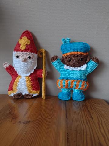 Gehaakte Sint en piet beschikbaar voor biedingen