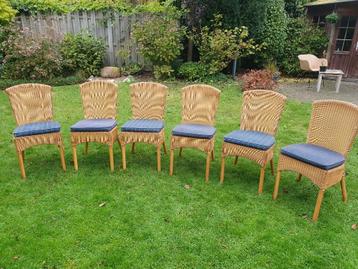 6 origineel loom keukenstoelen  Gratis  beschikbaar voor biedingen