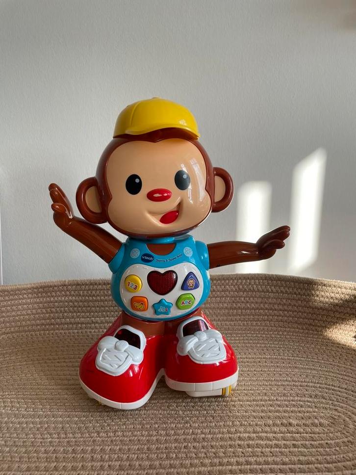 Vtech baby swing & speel aap, Kinderen en Baby's, Speelgoed | Vtech, Zo goed als nieuw, 6 maanden tot 2 jaar, Ophalen of Verzenden