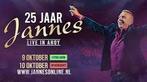 6 kaartjes 25 jaar jannes op 10 oktober, Drie personen of meer