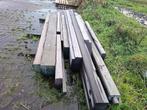Azobé balken, Tuin en Terras, Palen, Balken en Planken, Ophalen, Gebruikt, Hardhout, 250 cm of meer
