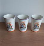 3 Petrus Regout 10e bevrijdingsdag bekers -  1945-1955, Ophalen of Verzenden