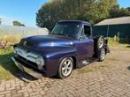 Ford  F100 truck 7.0 v8 automaat 1955 IFS PS inruil mogelijk, Automaat, Achterwielaandrijving, Overige carrosserieën, Blauw