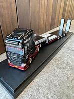Nieuw! Scania WSI model met dieplader Hendrikse Verhuur, Hobby en Vrije tijd, Modelauto's | 1:50, Ophalen of Verzenden, Zo goed als nieuw