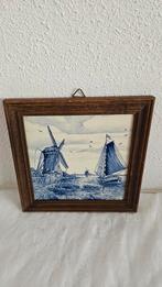 Set van 2 Delftsblauwe wandtegels, Verzenden