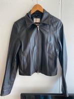 100% sheepleather jasje, Kleding | Dames, Jassen | Zomer, Maat 38/40 (M), Ophalen of Verzenden, Zo goed als nieuw, Zwart