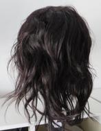 zwarte pruik ( 100 % human hair ), Sieraden, Tassen en Uiterlijk, Uiterlijk | Haarverzorging, Verzenden, Nieuw, Pruik of Haarverlenging