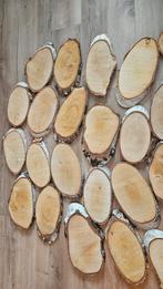 27 houten boomstam schijven, Ophalen of Verzenden