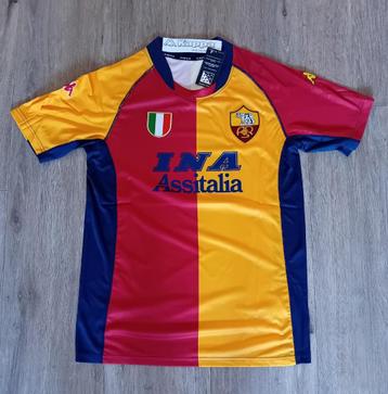 AS Roma vintage thuisshirt 2001 beschikbaar voor biedingen