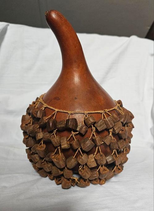 Ficaw percussie kalebas uit Kameroen, Muziek en Instrumenten, Percussie, Zo goed als nieuw, Overige soorten, Ophalen of Verzenden