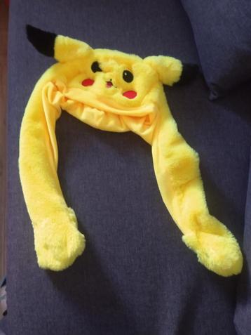 Pikachu muts met vlapperende oren