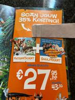 Ticket avonturenpark hellendoorn, Drie personen of meer, Kortingskaart