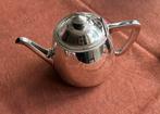 verzilverde theepot 1ehelft vorige eeuw, Ophalen, Zilver