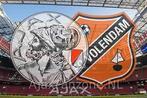 1 kaart Ajax Volendam vak 428, Eén persoon, Januari