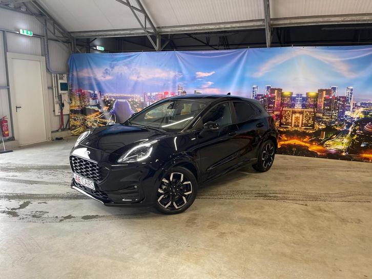 Ford Puma 1.0 ST-LINE X AUT/LEDER/CAMERA/KEYLESS/VIRTUAL/LED, Auto's, Ford, Bedrijf, Puma, ABS, Achteruitrijcamera, Adaptieve lichten