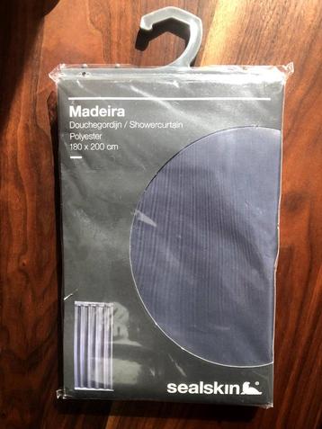 Douchegordijn Sealskin Madeira donkergrijs 180x200 beschikbaar voor biedingen