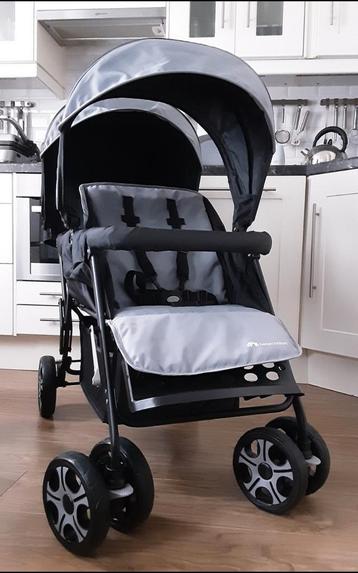 Bebeconfort Teamy Buggy Shadow Block Dubbele kinderwagen  beschikbaar voor biedingen