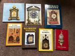Diverse klokken boeken, Antiek en Kunst, Antiek | Klokken, Ophalen of Verzenden
