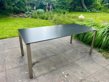 RVS design tuintafel 180 x 90 cm beschikbaar voor biedingen